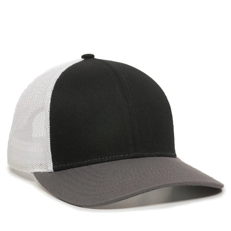 Outdoor Cap OC770 Cotton Structured Trucker Hat Unisex Accessories Hats & Caps