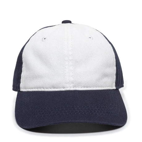 Outdoor Cap GWT-111 Garment Washed Dad-Cap Unstructured Solid Back Hat Unisex Accessories Hats & Caps