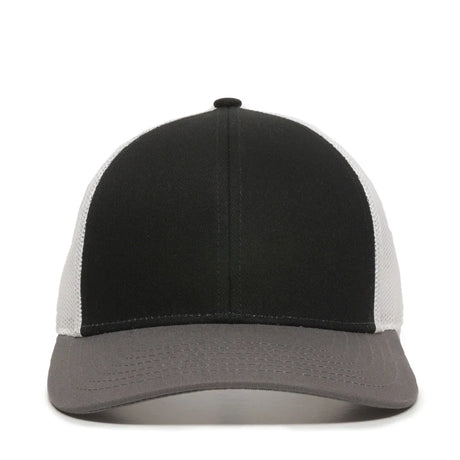 Outdoor Cap OC770 Cotton Structured Trucker Hat Unisex Accessories Hats & Caps