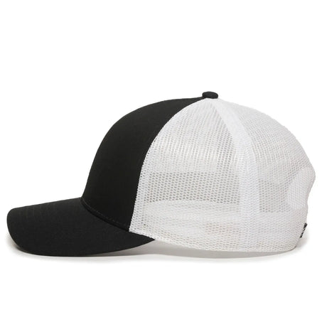 Outdoor Cap OC770 Cotton Structured Trucker Hat Unisex Accessories Hats & Caps