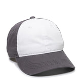 Outdoor Cap GWT-111 Garment Washed Dad-Cap Unstructured Solid Back Hat Unisex Accessories Hats & Caps