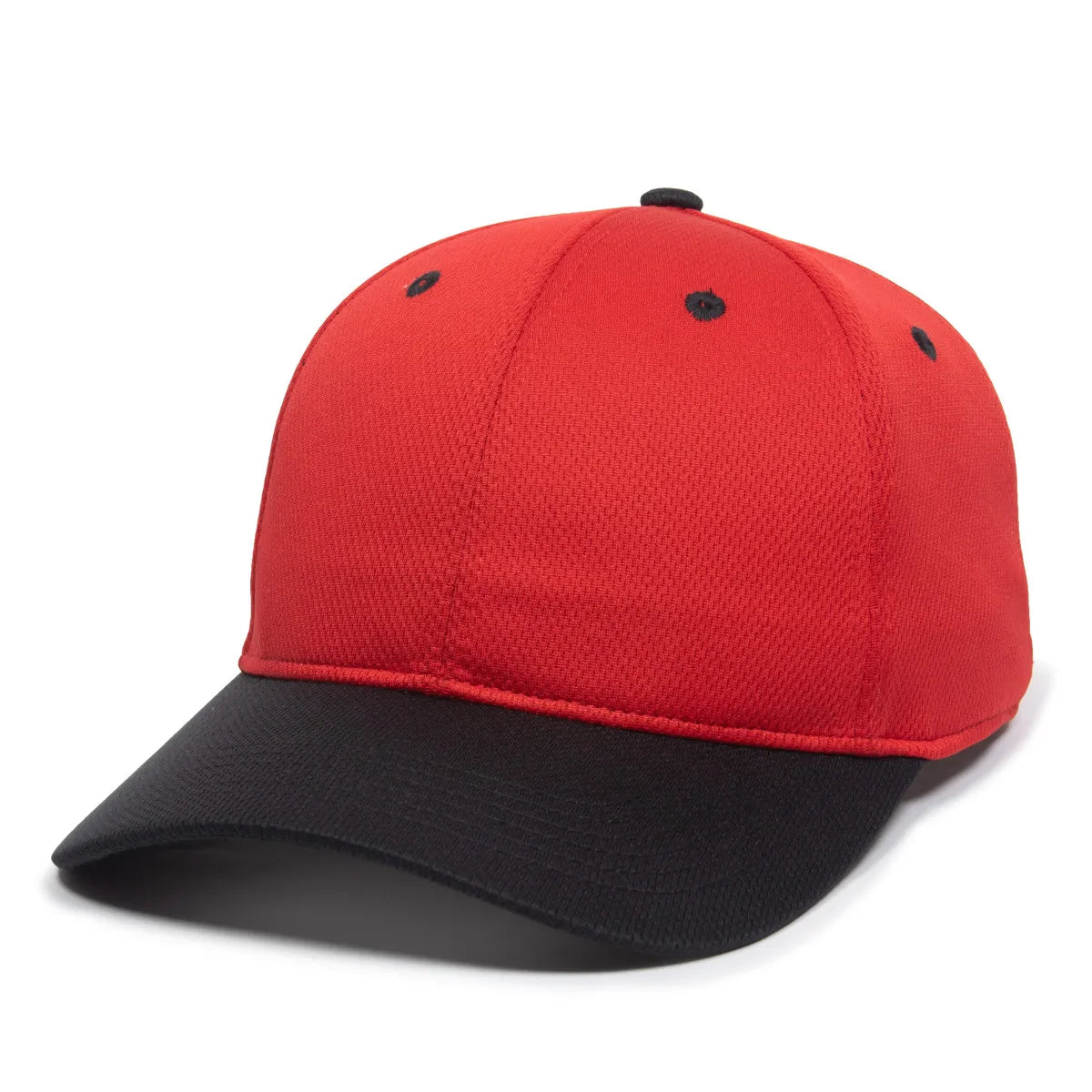 Outdoor Cap PTM50 ProTech Mesh Structured Solid Panel Hat Unisex Accessories Hats & Caps