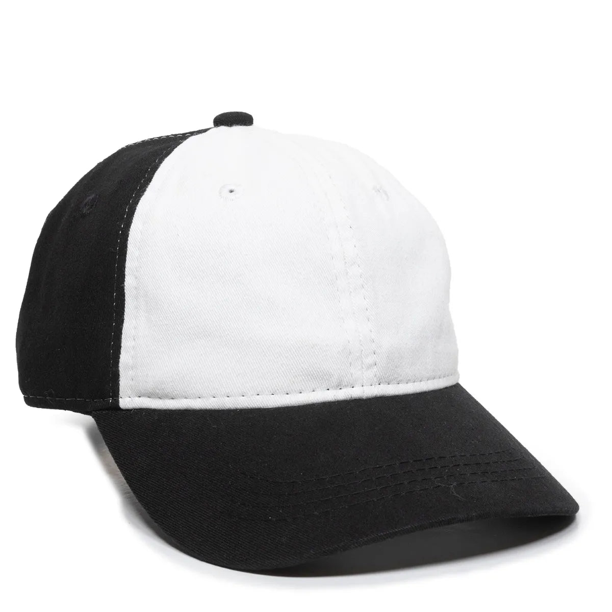 Outdoor Cap GWT-111 Garment Washed Dad-Cap Unstructured Solid Back Hat Unisex Accessories Hats & Caps