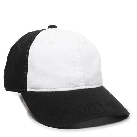 Outdoor Cap GWT-111 Garment Washed Dad-Cap Unstructured Solid Back Hat Unisex Accessories Hats & Caps