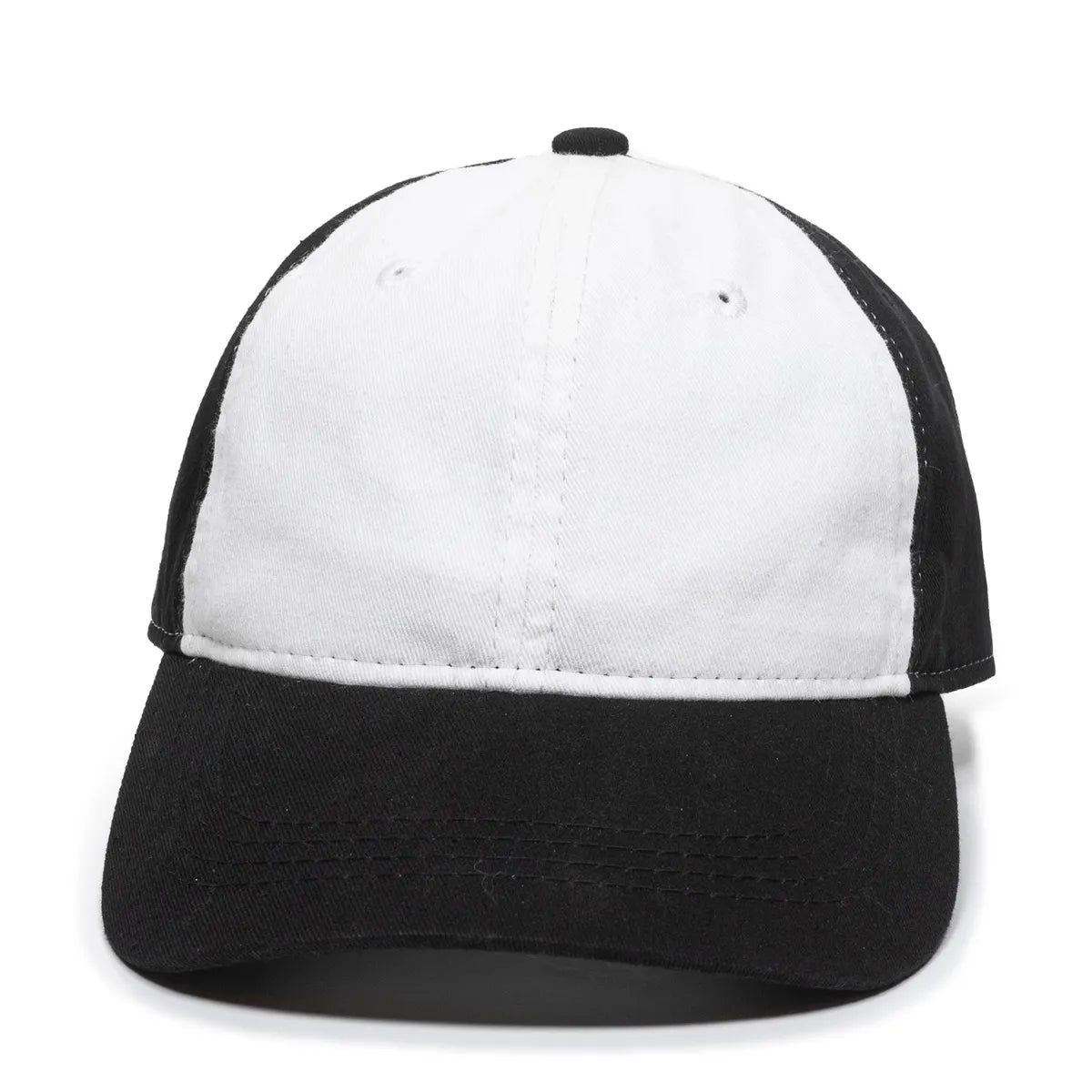 Outdoor Cap GWT-111 Garment Washed Dad-Cap Unstructured Solid Back Hat Unisex Accessories Hats & Caps