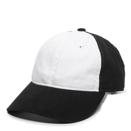 Outdoor Cap GWT-111 Garment Washed Dad-Cap Unstructured Solid Back Hat Unisex Accessories Hats & Caps