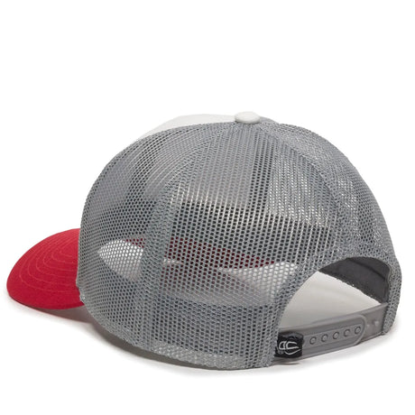 Outdoor Cap OC770 Cotton Structured Trucker Hat Unisex Accessories Hats & Caps