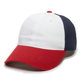Outdoor Cap GWT-111 Garment Washed Dad-Cap Unstructured Solid Back Hat Unisex Accessories Hats & Caps