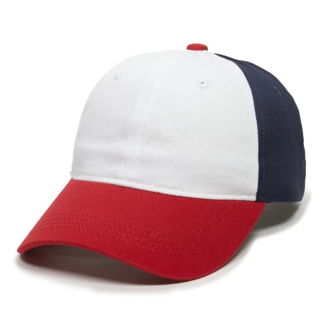 Outdoor Cap GWT-111 Garment Washed Dad-Cap Unstructured Solid Back Hat Unisex Accessories Hats & Caps