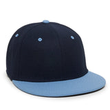 Outdoor Cap CAGE25 Flat Bill Cage Mesh Structured Solid Back Hat Unisex Accessories Hats & Caps