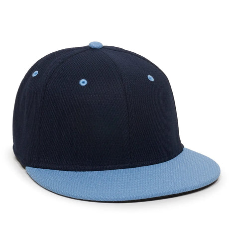 Outdoor Cap CAGE25 Flat Bill Cage Mesh Structured Solid Back Hat Unisex Accessories Hats & Caps