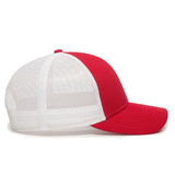 Outdoor Cap OC770 Cotton Structured Trucker Hat Unisex Accessories Hats & Caps