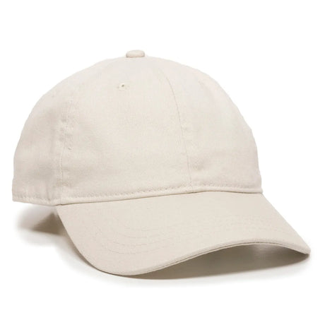 Outdoor Cap GWT-111 Garment Washed Dad-Cap Unstructured Solid Back Hat Unisex Accessories Hats & Caps