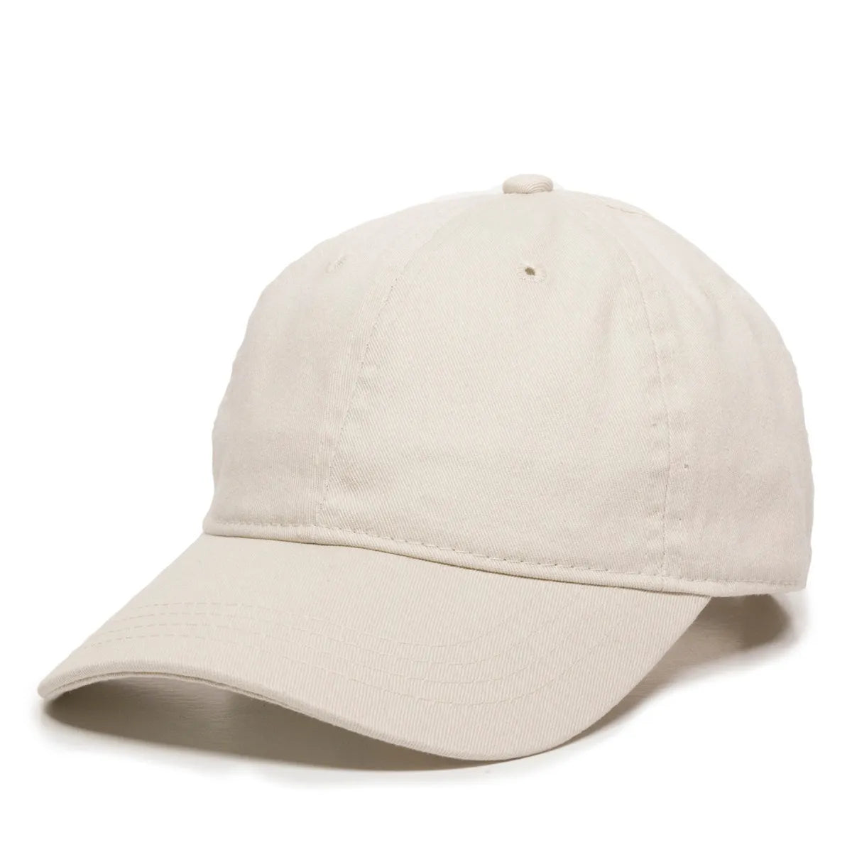Outdoor Cap GWT-111 Garment Washed Dad-Cap Unstructured Solid Back Hat Unisex Accessories Hats & Caps