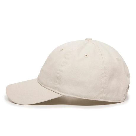 Outdoor Cap GWT-111 Garment Washed Dad-Cap Unstructured Solid Back Hat Unisex Accessories Hats & Caps