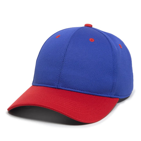 Outdoor Cap PTM50 ProTech Mesh Structured Solid Panel Hat Unisex Accessories Hats & Caps