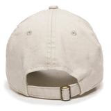 Outdoor Cap GWT-111 Garment Washed Dad-Cap Unstructured Solid Back Hat Unisex Accessories Hats & Caps