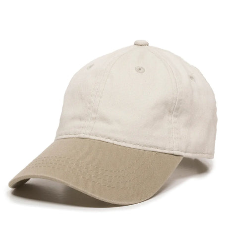Outdoor Cap GWT-111 Garment Washed Dad-Cap Unstructured Solid Back Hat Unisex Accessories Hats & Caps
