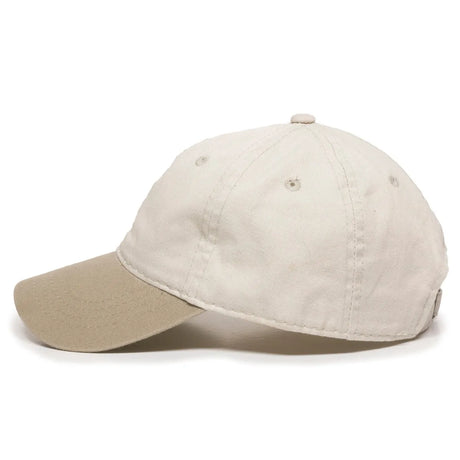 Outdoor Cap GWT-111 Garment Washed Dad-Cap Unstructured Solid Back Hat Unisex Accessories Hats & Caps
