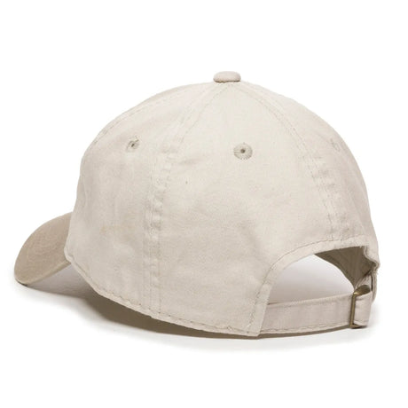 Outdoor Cap GWT-111 Garment Washed Dad-Cap Unstructured Solid Back Hat Unisex Accessories Hats & Caps