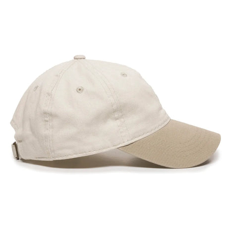 Outdoor Cap GWT-111 Garment Washed Dad-Cap Unstructured Solid Back Hat Unisex Accessories Hats & Caps