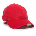Outdoor Cap GWT-111 Garment Washed Dad-Cap Unstructured Solid Back Hat Unisex Accessories Hats & Caps