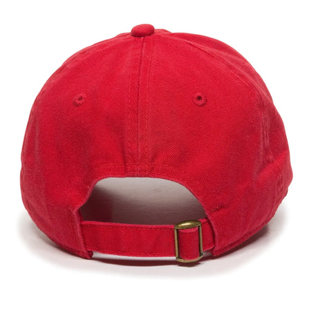 Outdoor Cap GWT-111 Garment Washed Dad-Cap Unstructured Solid Back Hat Unisex Accessories Hats & Caps