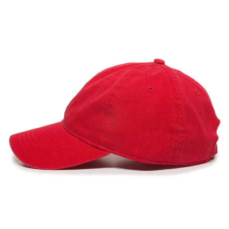 Outdoor Cap GWT-111 Garment Washed Dad-Cap Unstructured Solid Back Hat Unisex Accessories Hats & Caps