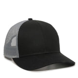Outdoor Cap OC770 Cotton Structured Trucker Hat Unisex Accessories Hats & Caps