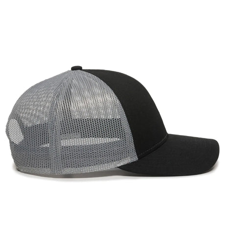 Outdoor Cap OC770 Cotton Structured Trucker Hat Unisex Accessories Hats & Caps