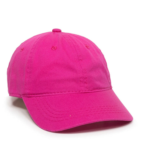 Outdoor Cap GWT-111 Garment Washed Dad-Cap Unstructured Solid Back Hat Unisex Accessories Hats & Caps