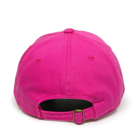 Outdoor Cap GWT-111 Garment Washed Dad-Cap Unstructured Solid Back Hat-2