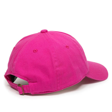 Outdoor Cap GWT-111 Garment Washed Dad-Cap Unstructured Solid Back Hat Unisex Accessories Hats & Caps