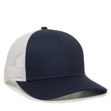 Outdoor Cap OC770 Cotton Structured Trucker Hat Unisex Accessories Hats & Caps