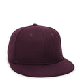 Outdoor Cap CAGE25 Flat Bill Cage Mesh Structured Solid Back Hat Unisex Accessories Hats & Caps