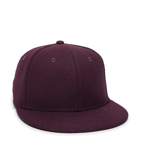 Outdoor Cap CAGE25 Flat Bill Cage Mesh Structured Solid Back Hat Unisex Accessories Hats & Caps