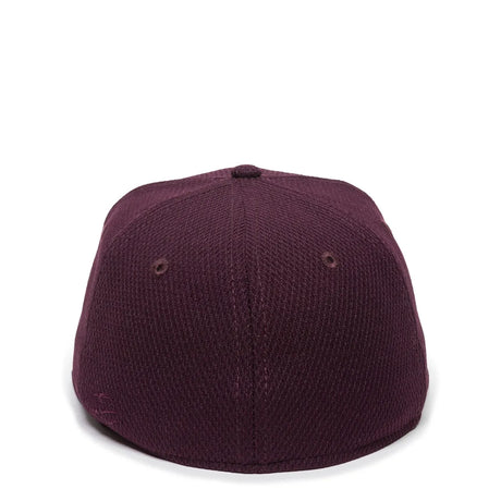 Outdoor Cap CAGE25 Flat Bill Cage Mesh Structured Solid Back Hat Unisex Accessories Hats & Caps
