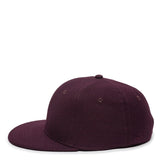 Outdoor Cap CAGE25 Flat Bill Cage Mesh Structured Solid Back Hat Unisex Accessories Hats & Caps