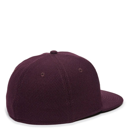 Outdoor Cap CAGE25 Flat Bill Cage Mesh Structured Solid Back Hat Unisex Accessories Hats & Caps