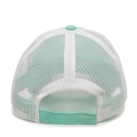 Outdoor Cap FWT-130 Garment Washed Unstructured Trucker Hat Unisex Accessories Hats & Caps