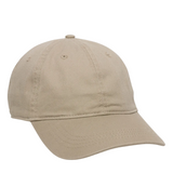Outdoor Cap GWT-111 Garment Washed Dad-Cap Unstructured Solid Back Hat Unisex Accessories Hats & Caps