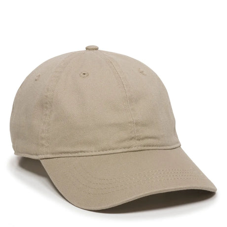 Outdoor Cap GWT-111 Garment Washed Dad-Cap Unstructured Solid Back Hat Unisex Accessories Hats & Caps