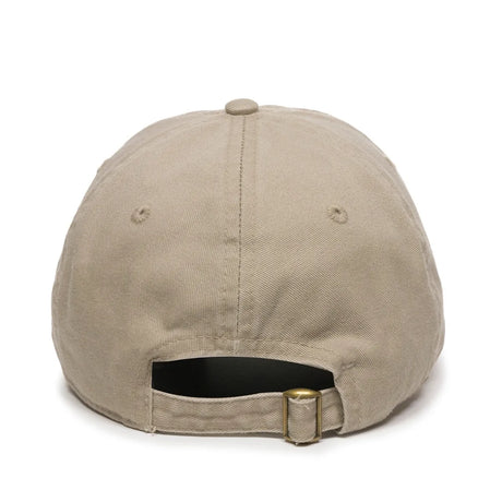 Outdoor Cap GWT-111 Garment Washed Dad-Cap Unstructured Solid Back Hat Unisex Accessories Hats & Caps