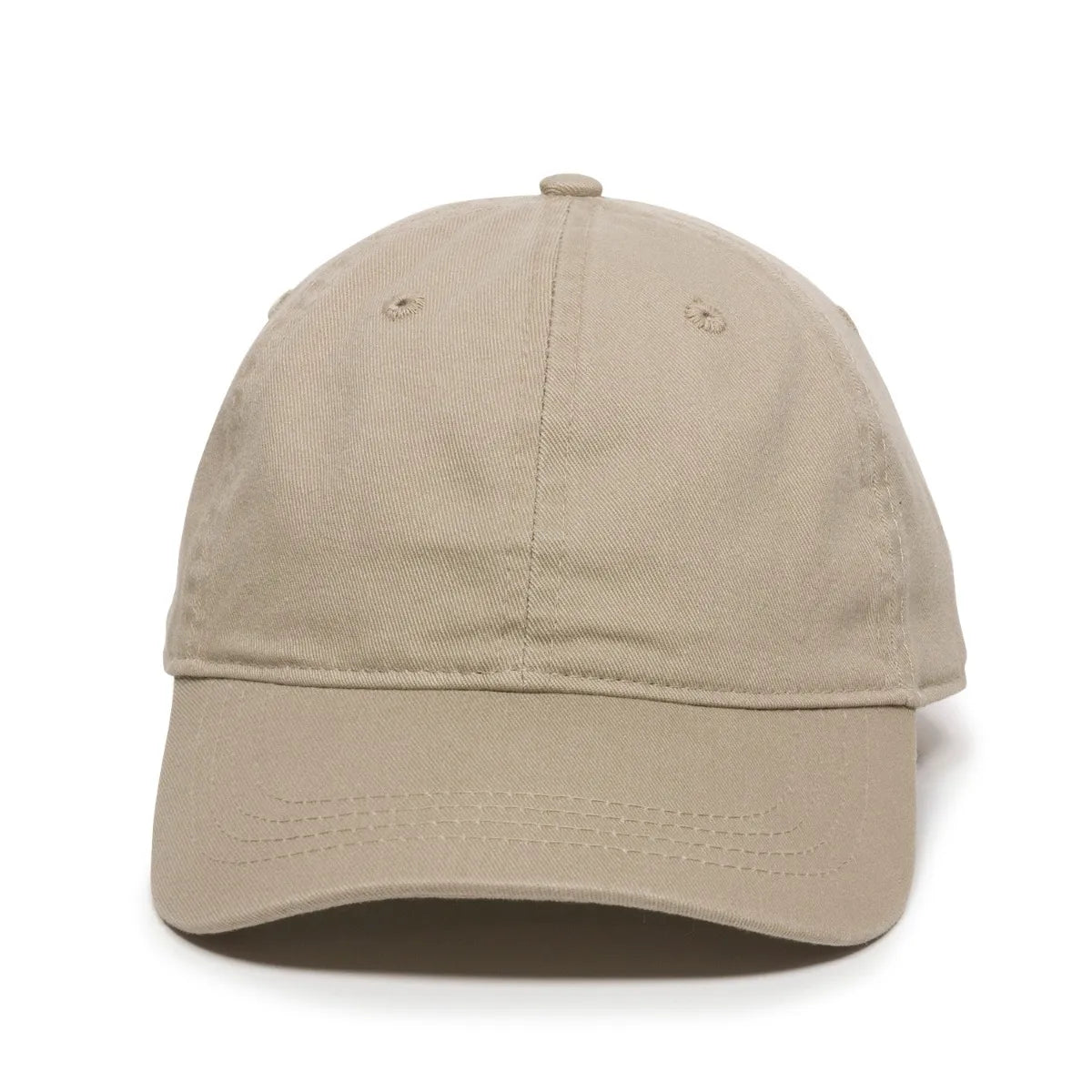 Outdoor Cap GWT-111 Garment Washed Dad-Cap Unstructured Solid Back Hat Unisex Accessories Hats & Caps