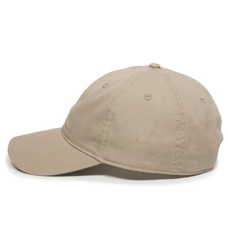 Outdoor Cap GWT-111 Garment Washed Dad-Cap Unstructured Solid Back Hat Unisex Accessories Hats & Caps
