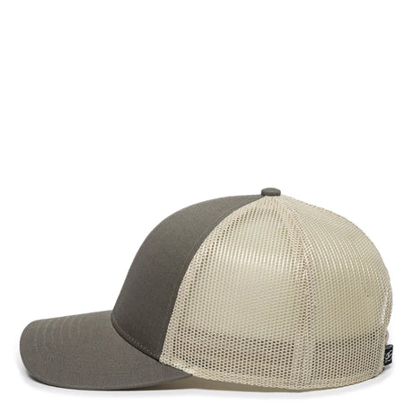 Outdoor Cap OC770 Cotton Structured Trucker Hat Unisex Accessories Hats & Caps