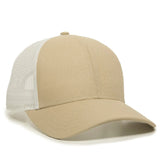 Outdoor Cap OC770 Cotton Structured Trucker Hat Unisex Accessories Hats & Caps
