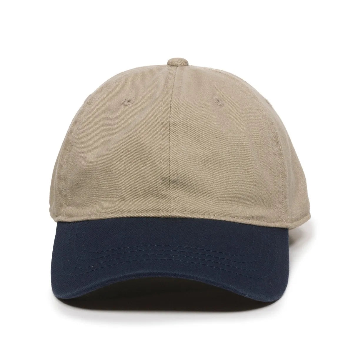 Outdoor Cap GWT-111 Garment Washed Dad-Cap Unstructured Solid Back Hat-3