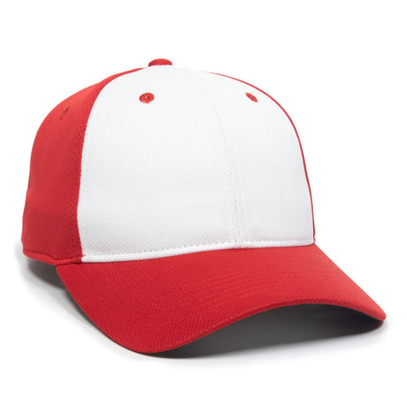 Outdoor Cap PTM50 ProTech Mesh Structured Solid Panel Hat Unisex Accessories Hats & Caps