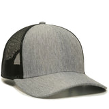 Outdoor Cap OC770 Cotton Structured Trucker Hat Unisex Accessories Hats & Caps